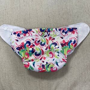 New!  TGQ Baby, Infant Girl Cloth Waterproof Pinless Diaper Snap On Cover